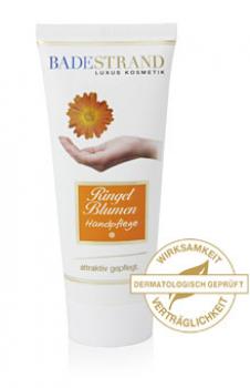 Badestrand Ringelblume Handpflege
